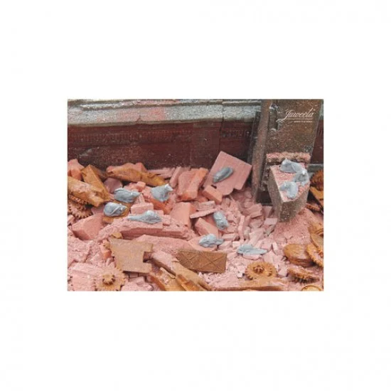 Juweela 23367 1/32 1/35 Rats (22pcs) - Scenics & Diorama
