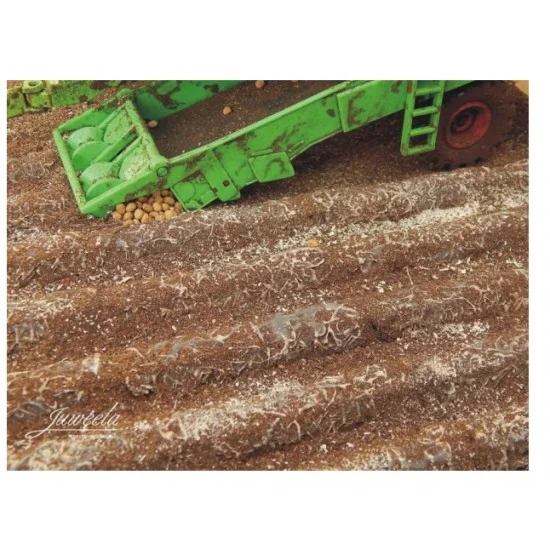 Juweela 23384 1/32, 1/35 Potato Field (Loose, length of segment app. 7.5cm, 8x) - Scenics & Diorama