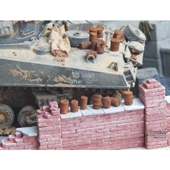 Juweela 23398 1/32, 1/35 Old Cans Rusty (20g) - Scenics & Diorama