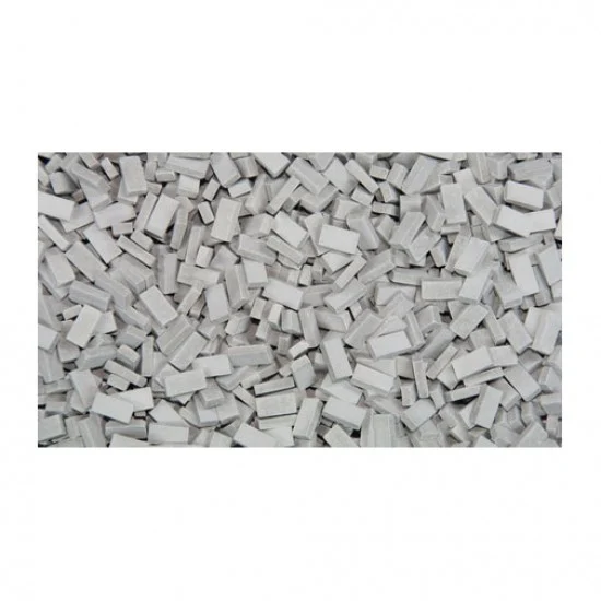 Juweela 24015 1/48 1/50 Bricks (RF) Dark Grey (4000pcs) - Scenics & Diorama