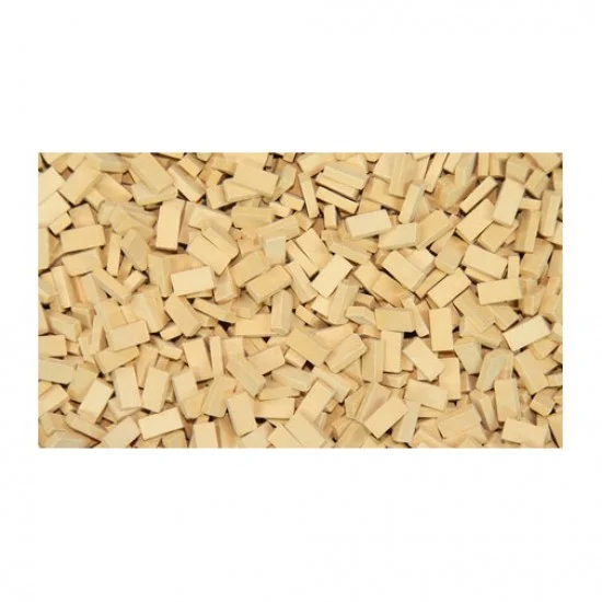 Juweela 24039 1/48 1/50 Bricks (RF) Light Beige (2000pcs) - Scenics & Diorama