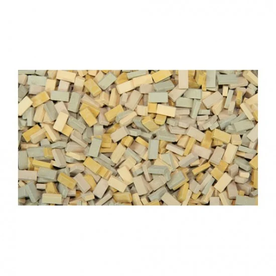Juweela 24055 1/48 1/50 Bricks (RF) Beige Mix (4000pcs) - Scenics & Diorama