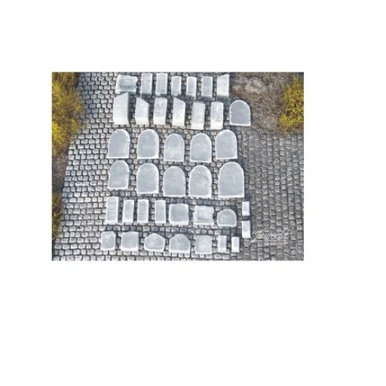 Juweela 24225 1/45, 1/50 Mile Stones - Scenics & Diorama