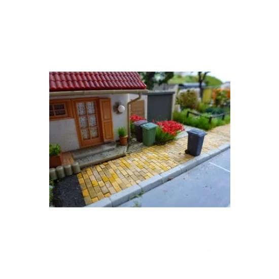Juweela 28140 1/87 (HO scale) Street Pavers Beige Mix (10000pcs) - Scenics & Diorama