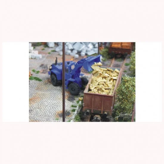 Juweela 28211 1/87 (HO scale) Industrial Scrap Of Brass (75g) - Model Railway