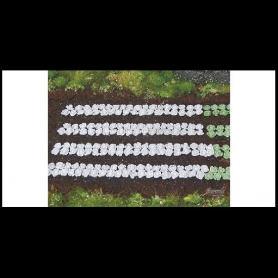 Juweela 28229 1/87 (HO scale) Red Cabbage Plants (440pcs) - Scenics & Diorama