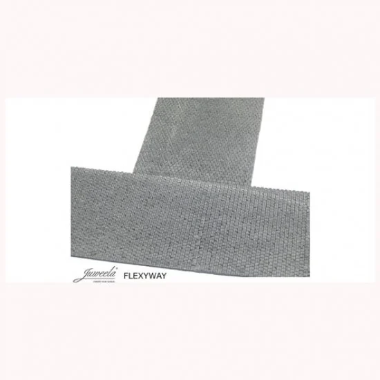 Juweela 28259 1/87 (HO scale) Flexyway Old Town Cobblestone Street (1x Straight Section 30cm) - Model Railway