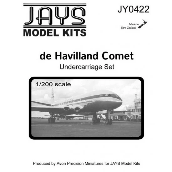 JAYS Hobby 0422 1/200 de Havilland Comet Undercarriage Set (metal) - Model Planes