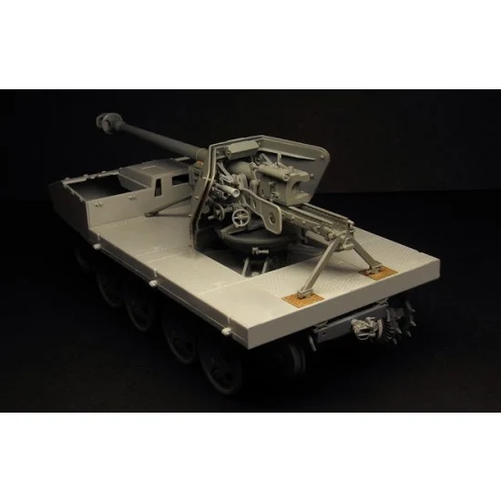 K59 C-019 1/35 Pak40 Upgrade set for Dragon's 7.5cm Pak40/4 AUF RSO (Resin+PE+Metal Barrel)