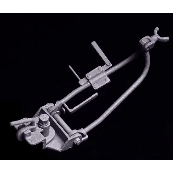 1120 Production Z-07 1/35 WWII German Machine Gun MG34 Fliegerbeschussgerat (Resin+PE)