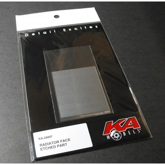 KA Models KA-24007 1/24 Photo-etched Radiator Face (Stainless Steel)