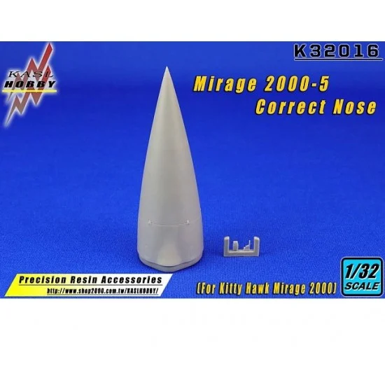 KASL Hobby K32016 1/32 Mirage 2000-5 Correct Nose for Kitty Hawk kits