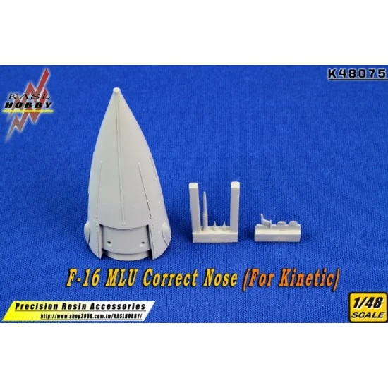 KASL Hobby K48075 1/48 F-16 MLU Correct Nose for Kinetic kits