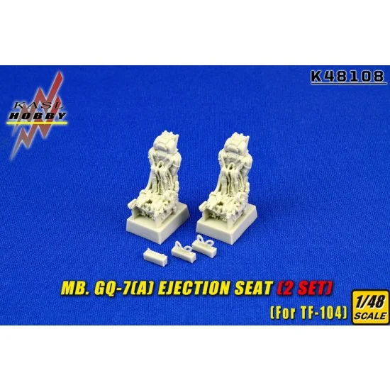 KASL Hobby K48108 1/48 Lockheed TF-104G Starfighter MB. GQ-7(A) Ejection Seats (2pcs)