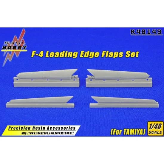 KASL Hobby K48143 1/48 McDonnell Douglas F-4 Phantom II Leading Edge Flaps Set for Tamiya kits