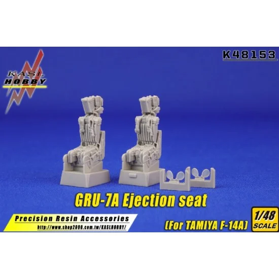 KASL Hobby K48153 1/48 Grumman F-14A Tomcat GRU-7A Ejection Seats for Tamiya kits