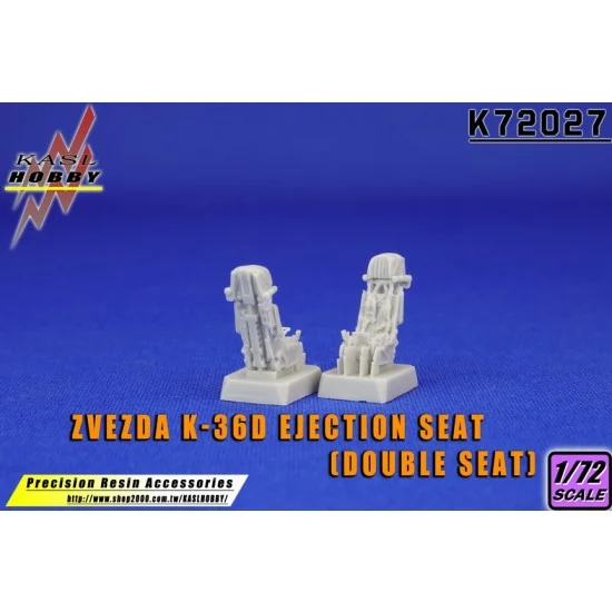 KASL Hobby K72027 1/72 Zvezda K-36D Ejection Seat (Double seat)