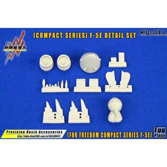 KASL Hobby KQ-011 Eggplane F-5E Detail Set for Freedom Model Compact Series