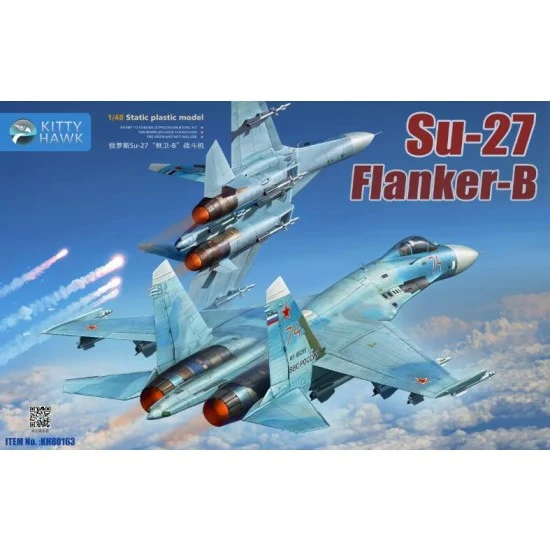 Kitty Hawk KH80163 1/48 Sukhoi Su-27 Flanker-B
