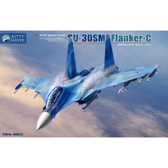 Kitty Hawk KH80171 1/48 Sukhoi Su-30SM Flanker H Multirole Fighter