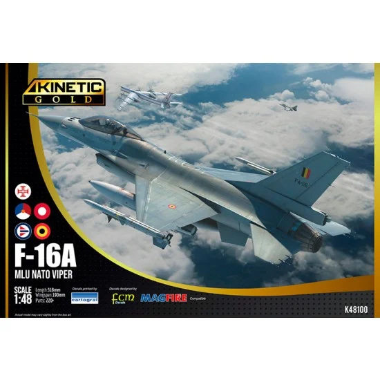 Kinetic K48100 1/48 Lockheed Martin F-16A MLU