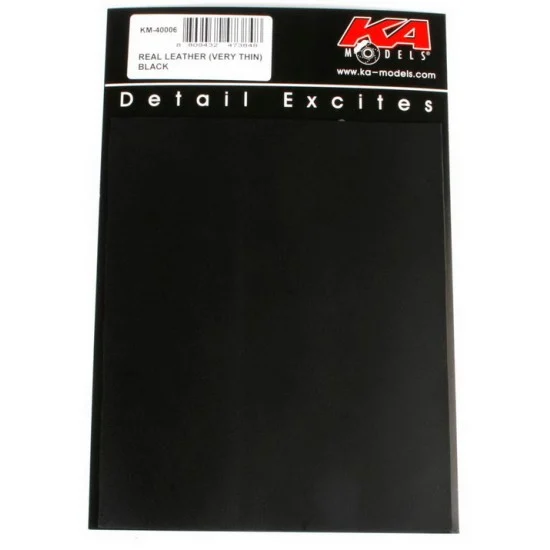 KA Models KM-40006 Real Leather (very thin) - Black