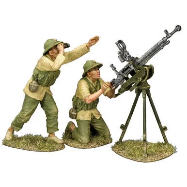 NVA DShK '38 Anti Aircraft 1/30 Figure Set- VN133