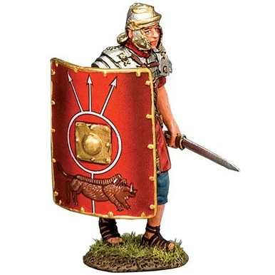 Advancing Legionary w/Sword in Left Hand 1/30 Figure - ROM05
