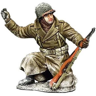 Throwing Grenade 1/30 Figure K & C (BBA096) - King and Country