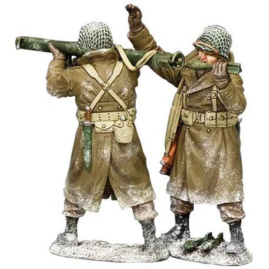 The Bazooka Team 1/30 Figure Set K & C (BBA098) - King and Country