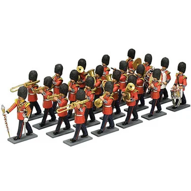 The Coldstream Guards Regimental Band 1/30 Figure Set K & C (CE078) - King and Country