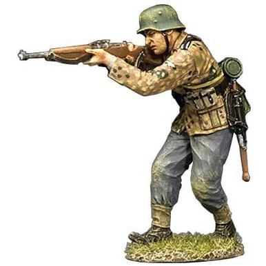 HJSS Advancing firing Rifle 1/30 Figure King and Country (WS373)