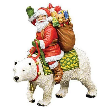Santa & The Polar Bear Express 1/30 Figure King and Country (XM022-01)