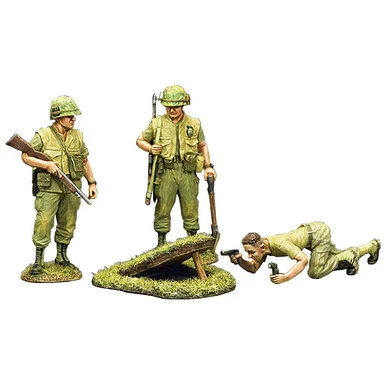 The Tunnel Rat Team 1/30 Figure Set K&C VN156 - King and Country