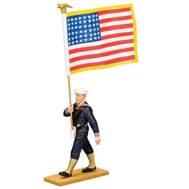 U.S. Navy Stars Stripes 1/30 Figure King & Country USN030 - King and Country
