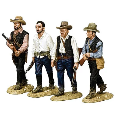 The Pike Bishop Gang 1/30 Figure Set King & Country TRW098 - King and Country