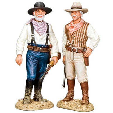 Two Old Texas Ranger Captains 1/30 Figure Set King & Country TRW102 - King and Country