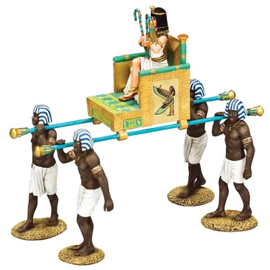 Queen Cleopatra's Sedan Chair 1/30 Set - King and Country