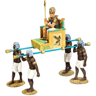 The Pharaoh's New Sedan Chair 1/30 Set - King and Country