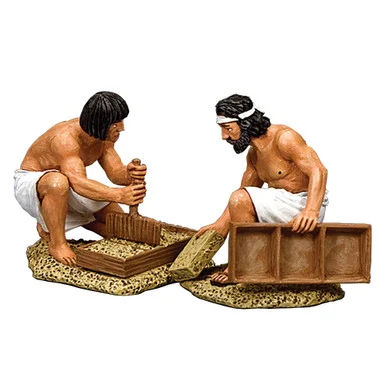 The Mud Brick Molders 1/30 Figure Set - King and Country