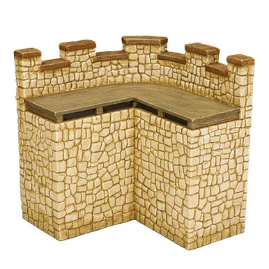 Roman Fort Corner Wall Section K&C (RF004(G)) - King and Country