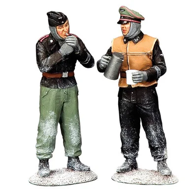 Winter Tank Crew 1/30 Figure Set K&C (BBG130) - King and Country