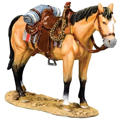 Standing Dun Horse 1/30 Figure - King and Country