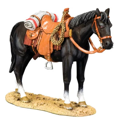 Standing Black Horse 1/30 Figure - King and Country