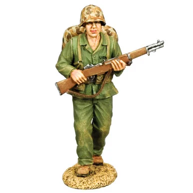 Walking Marine 1/30 Figure King & Country (USMC063) - King and Country