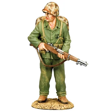 Watching Marine 1/30 Figure King & Country (USMC066) - King and Country