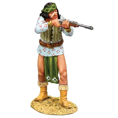 Standing Apache w/Carbine 1/30 Figure KING & COUNTRY (TRW187) - King and Country