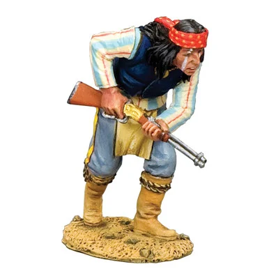 Crouching Apache w/Winchester 1/30 Figure KING & COUNTRY (TRW188) - King and Country