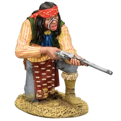 Kneeling Apache w/Carbine 1/30 Figure KING & COUNTRY (TRW189) - King and Country