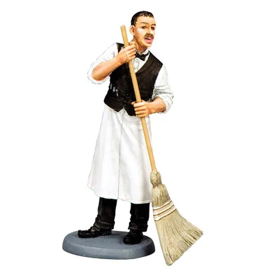 The Floor-Sweeping Waiter 1/30 Figure K&C (DD372)